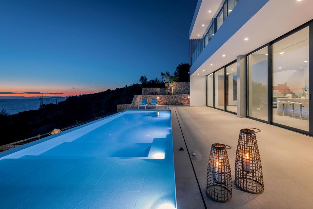 The Sall Villa - Private Pool And Breathtaking Views, By Zantewize Agios Nikolaos  Exteriör bild